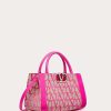 Valentino Small Vlogo Signature Toile Iconographe Handbag | Totes