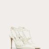 Valentino Rockstud Ankle Strap Pump With Tonal Studs 100 Mm | Pumps