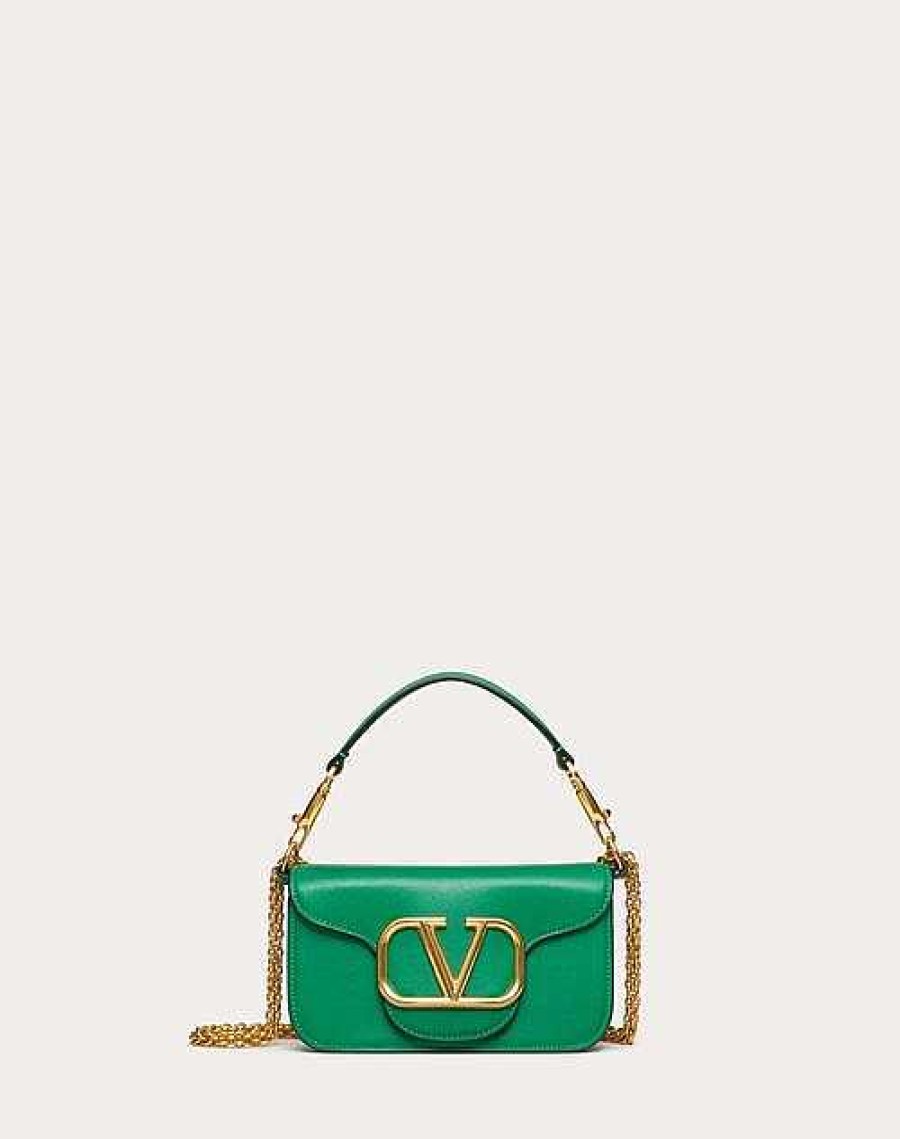 Valentino Valentino Garavani Loco Small Shoulder Bag In Calfskin | Shoulder Bags