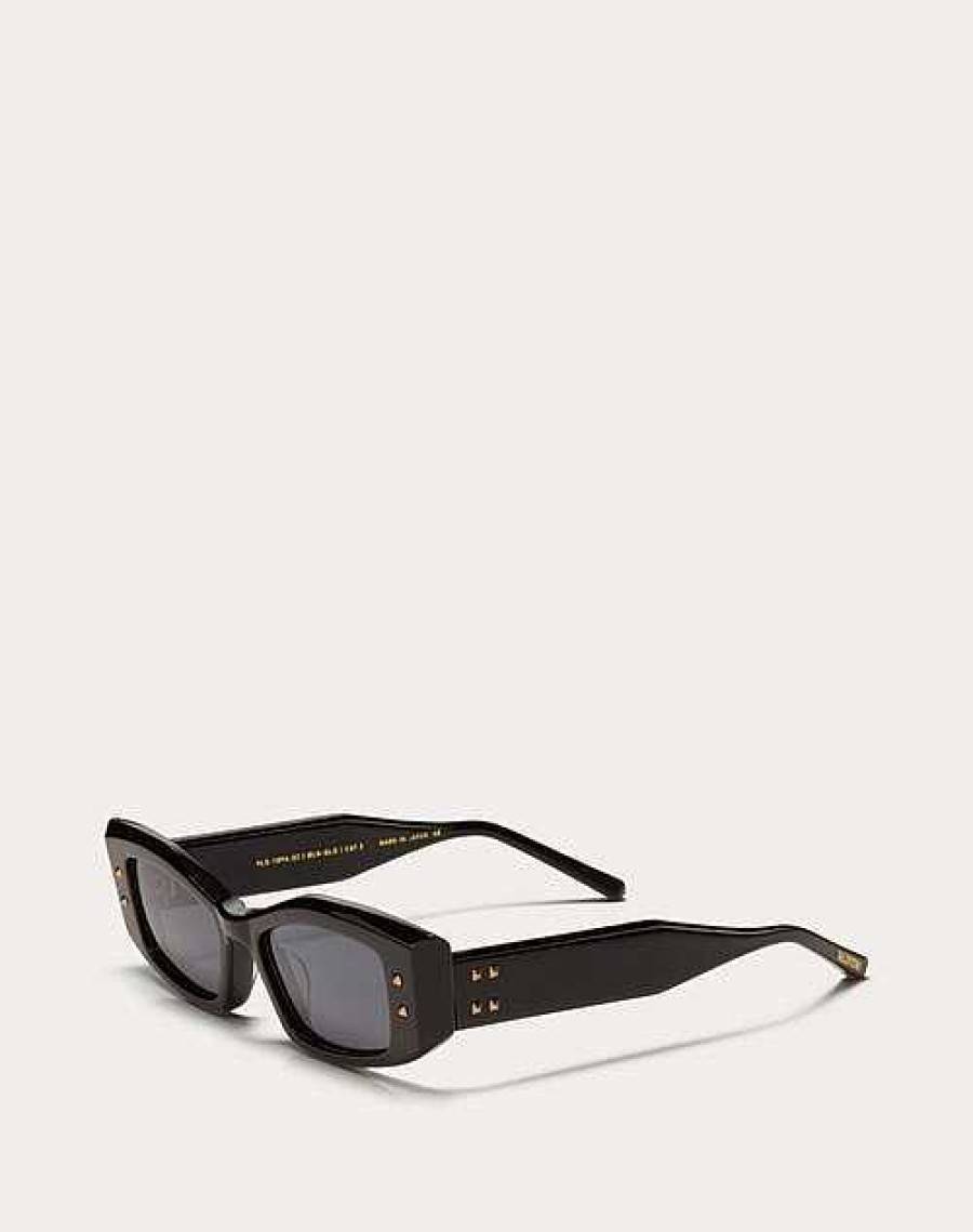 Valentino Iv - Rectangular Acetate Frame | Eyewear