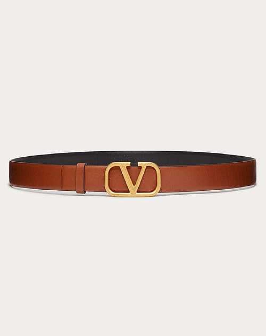 Valentino Vlogo Signature Calfskin Belt | Belts