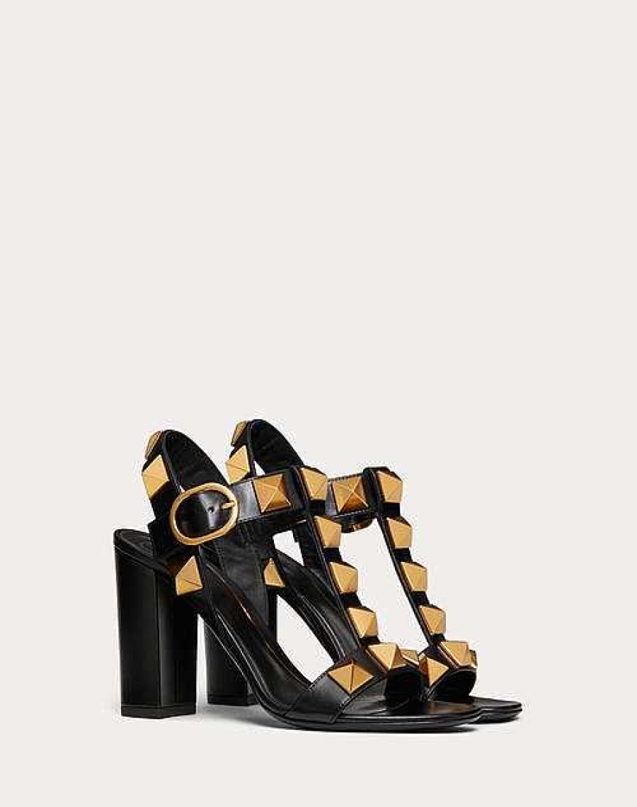 Valentino Roman Stud Calfskin Sandal 90 Mm | Sandals