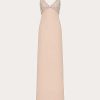 Valentino Embroidered Couture Cady Long Dress | Gowns