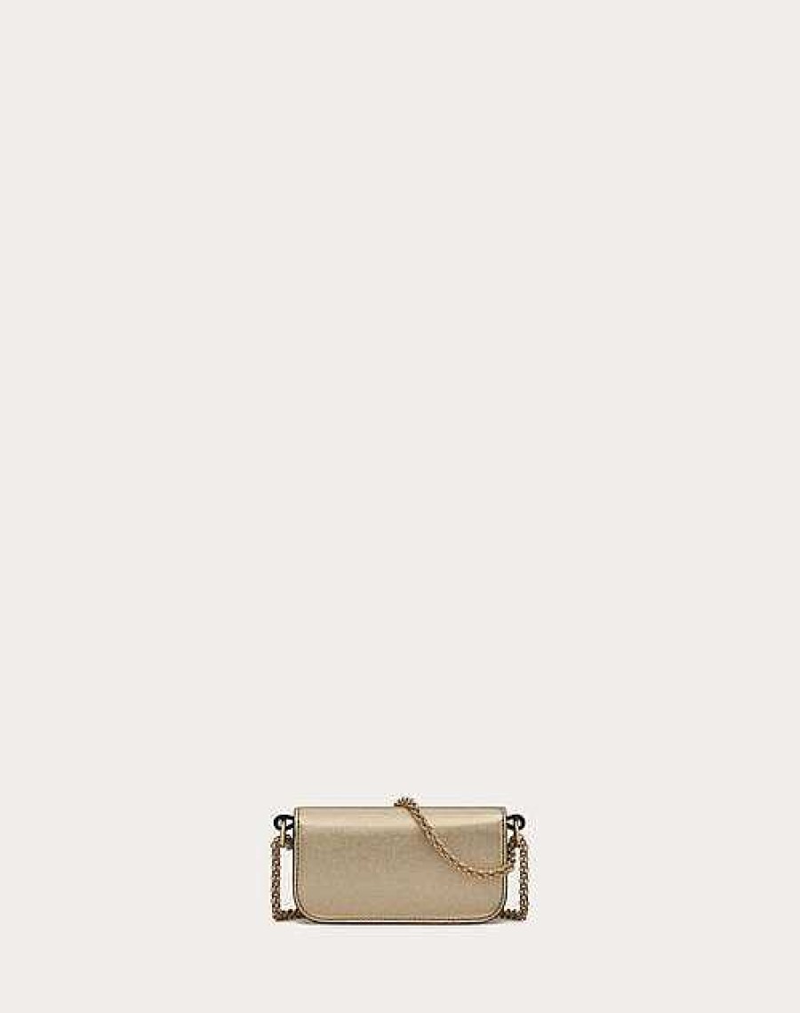 Valentino Valentino Garavani Loco Micro Bag With Chain And Jewel Logo | Shoulder Bags