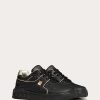 Valentino One Stud Low-Top Sneaker In Nappa Leather | Sneakers